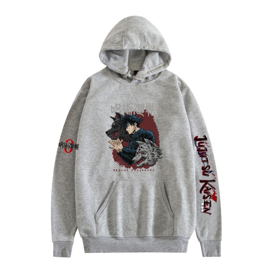 Hot selling spell battle hoodie print casual fashion student men and women autumn and winter fashion brand hoodie
