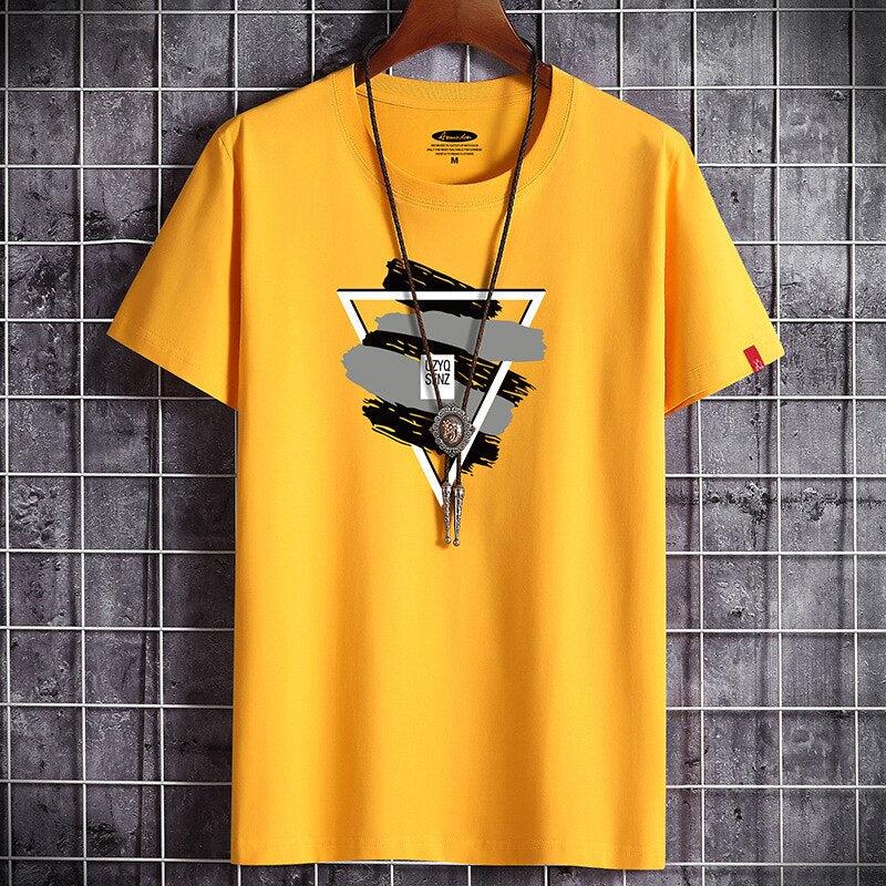 Fashion Anime T Shirt White Oversized Summer for Men Clothing Graphic Vintage T-shirt Anime Harajuku Manga S-6XL