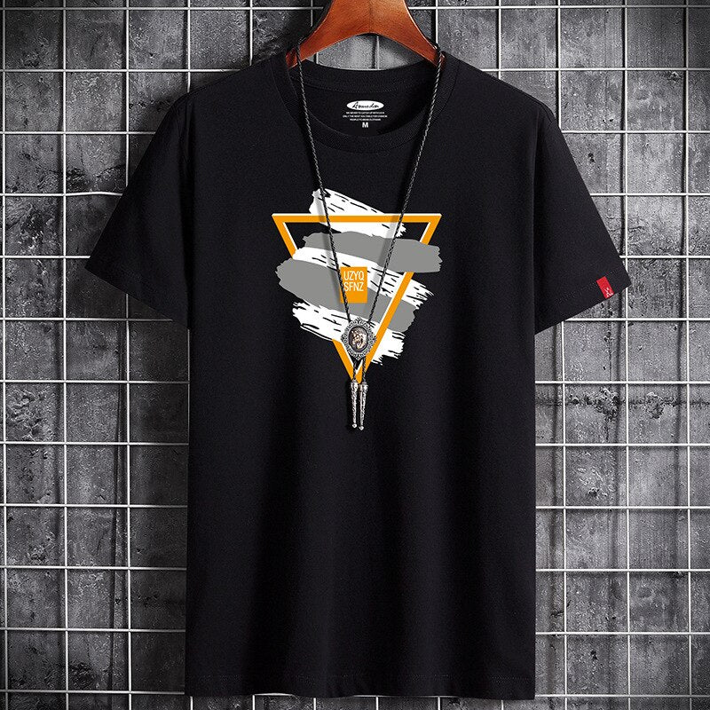 Fashion Anime T Shirt White Oversized Summer for Men Clothing Graphic Vintage T-shirt Anime Harajuku Manga S-6XL