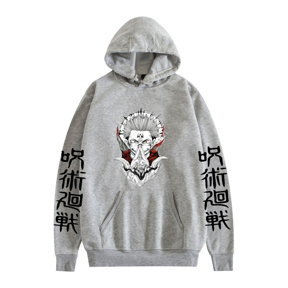 Hot selling spell battle hoodie print casual fashion student men and women autumn and winter fashion brand hoodie