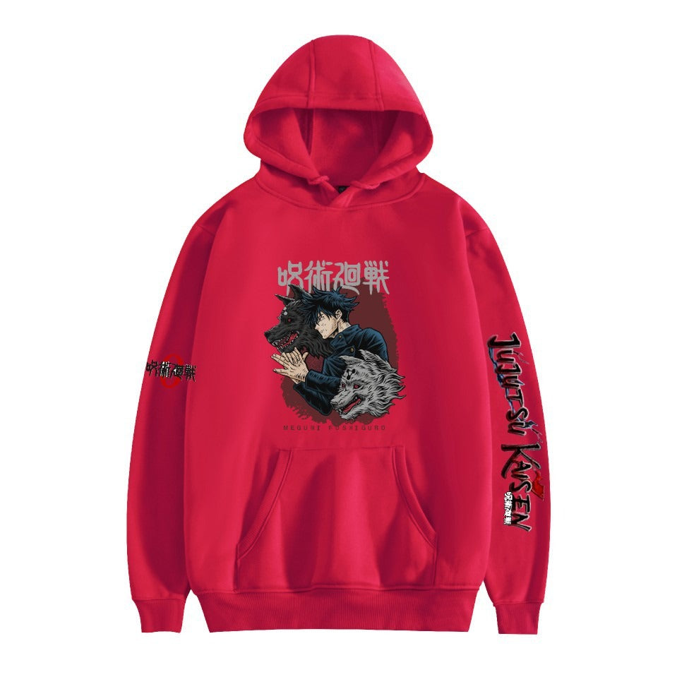 Hot selling spell battle hoodie print casual fashion student men and women autumn and winter fashion brand hoodie