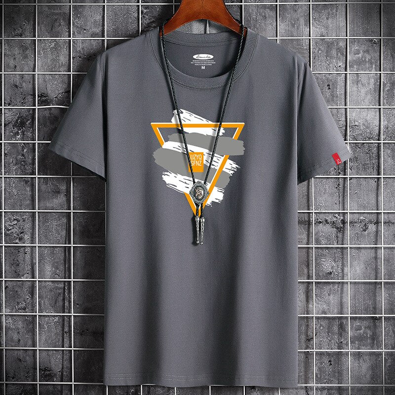 Fashion Anime T Shirt White Oversized Summer for Men Clothing Graphic Vintage T-shirt Anime Harajuku Manga S-6XL