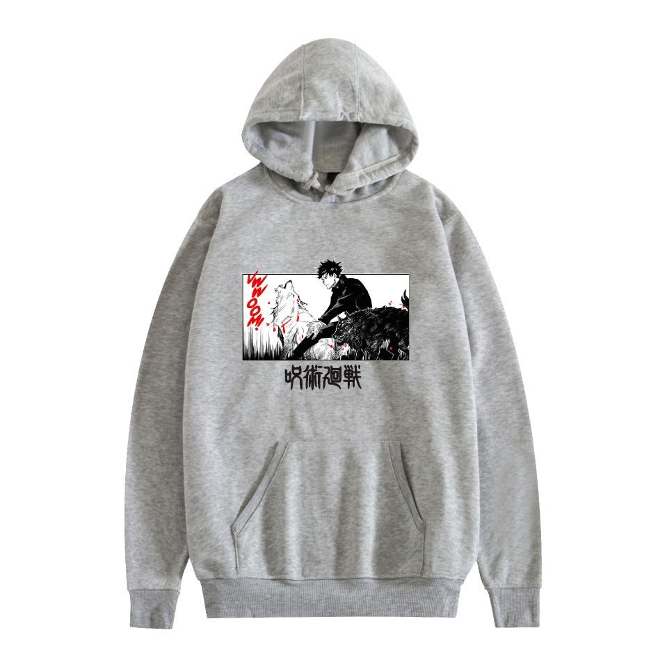 Hot selling spell battle hoodie print casual fashion student men and women autumn and winter fashion brand hoodie